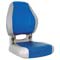 Deluxe Hi Back Folding Boat Seat Gray/Blue icon