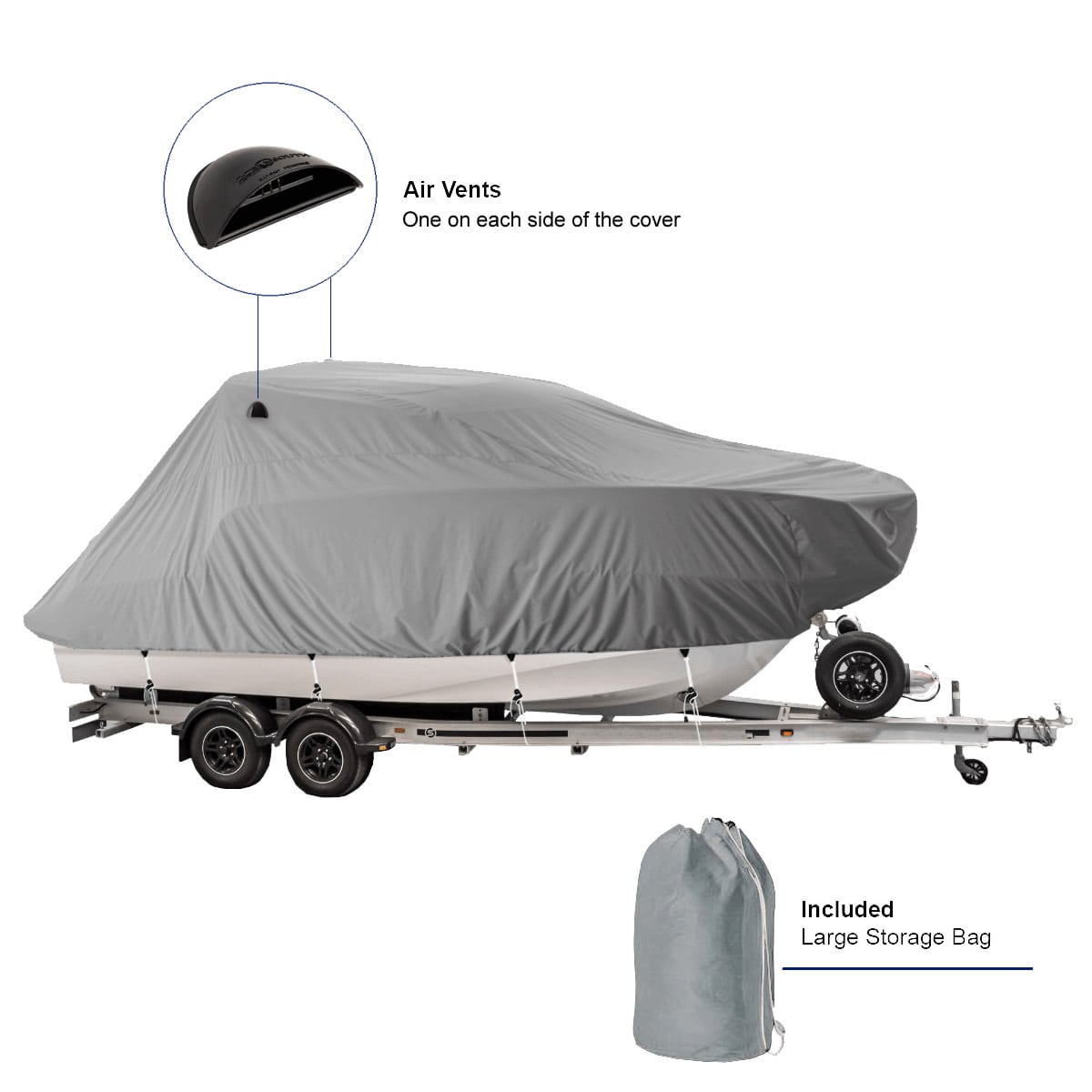 Pilothouse / Cabin Cruiser Style Cover Features