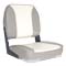 Deluxe Folding Boat Seat gray/white swatch